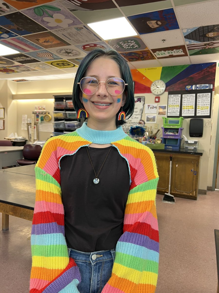 NAMS_ARTST's tweet image. Our @NAMiddle Community Celebrates Pride Month!