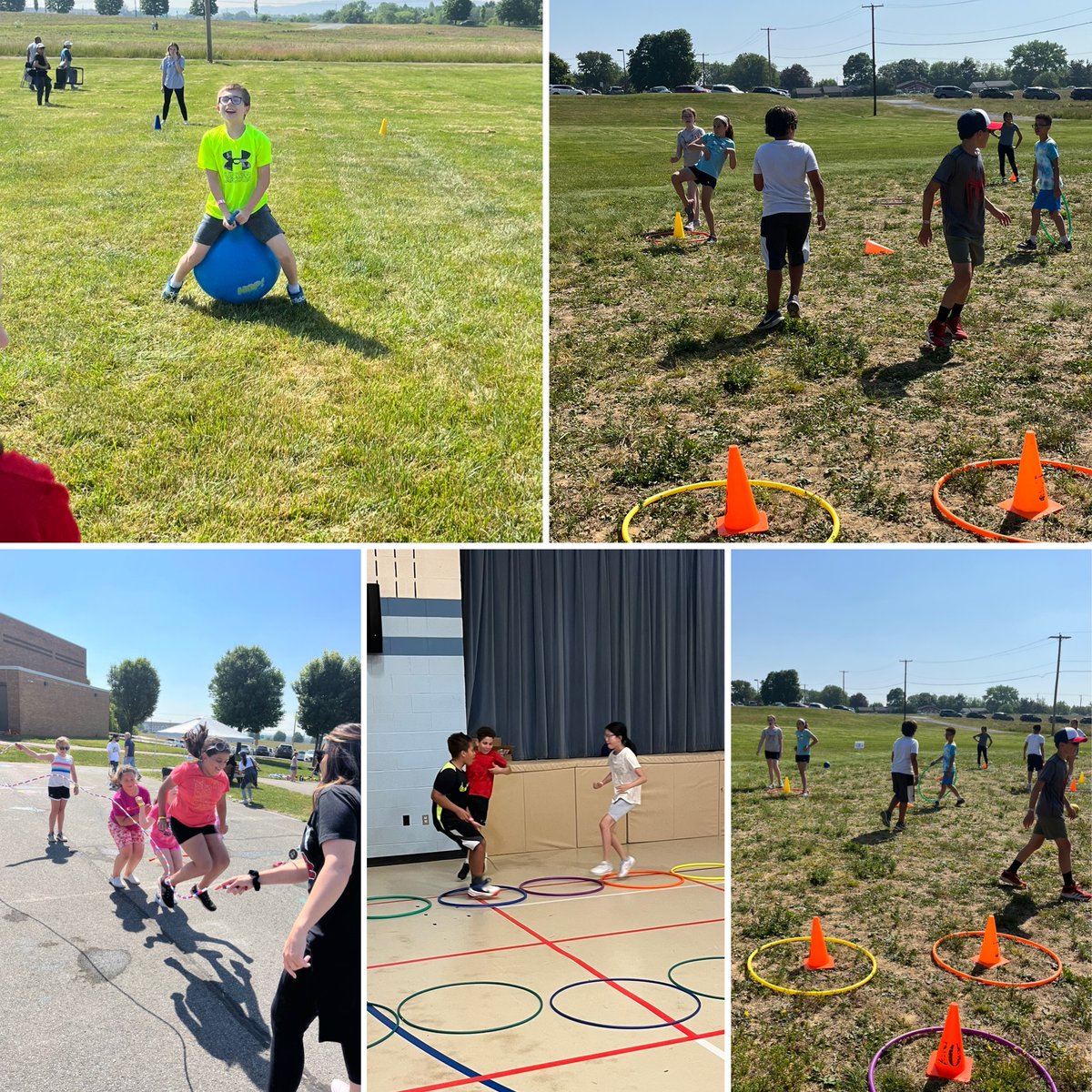 FVFoxes's tweet photo. Some shots from yesterday’s fabulous field day! Thank you to Mr. Webster for putting together an awesome event and to all of the parents and high school students who volunteered their time! https://t.co/HHnCZTz85q