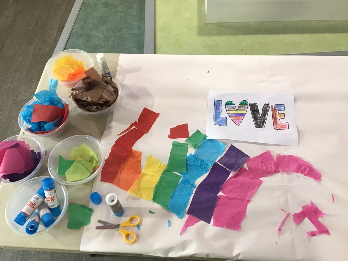 bnes_libraries's tweet image. Our Libraries are proud to support Pride month 🌈 To kick off our support for the 1st of the month, we have a rainbow craft and Pride colouring sheets! We’ve already had some busy bees colouring and sticking away today! #MidsomerNortonLibrary #BnesLibraries #LibrariesLive