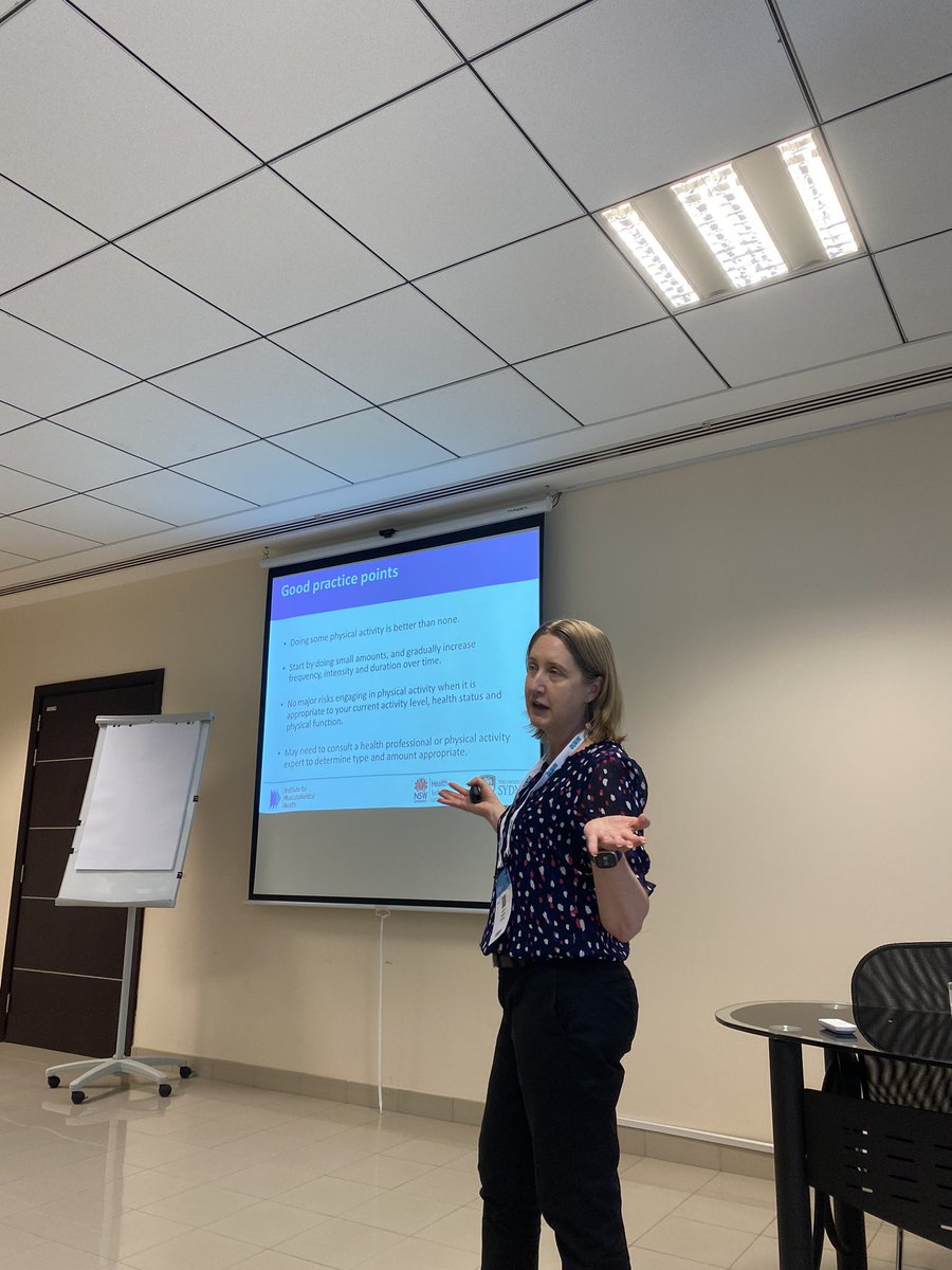 Prof Cathie Sherrington (@cathiesherr) on Twitter photo A privilege to spend the day with #physiotherapy leaders from around the world talking about promoting #PhysicalActivity in clinical practice and broader society #WorldPhysio2023. Delighted to do this with <a href="/annalowephysio/">Anna Lowe</a> <a href="/Leanne_Hassett/">Leanne Hassett</a> <a href="/KerryWest01/">Kerry West</a> <a href="/NgehEtienne/">ETIENNE NGEH (Cameroonian Physiotherapist)</a> <a href="/SallyMastwyk/">Sally Mastwyk</a> A privilege to spend the day with #physiotherapy leaders from around the world talking about promoting #PhysicalActivity in clinical practice and broader society #WorldPhysio2023. Delighted to do this with <a href="/annalowephysio/">Anna Lowe</a> <a href="/Leanne_Hassett/">Leanne Hassett</a> <a href="/KerryWest01/">Kerry West</a> <a href="/NgehEtienne/">ETIENNE NGEH (Cameroonian Physiotherapist)</a> <a href="/SallyMastwyk/">Sally Mastwyk</a>