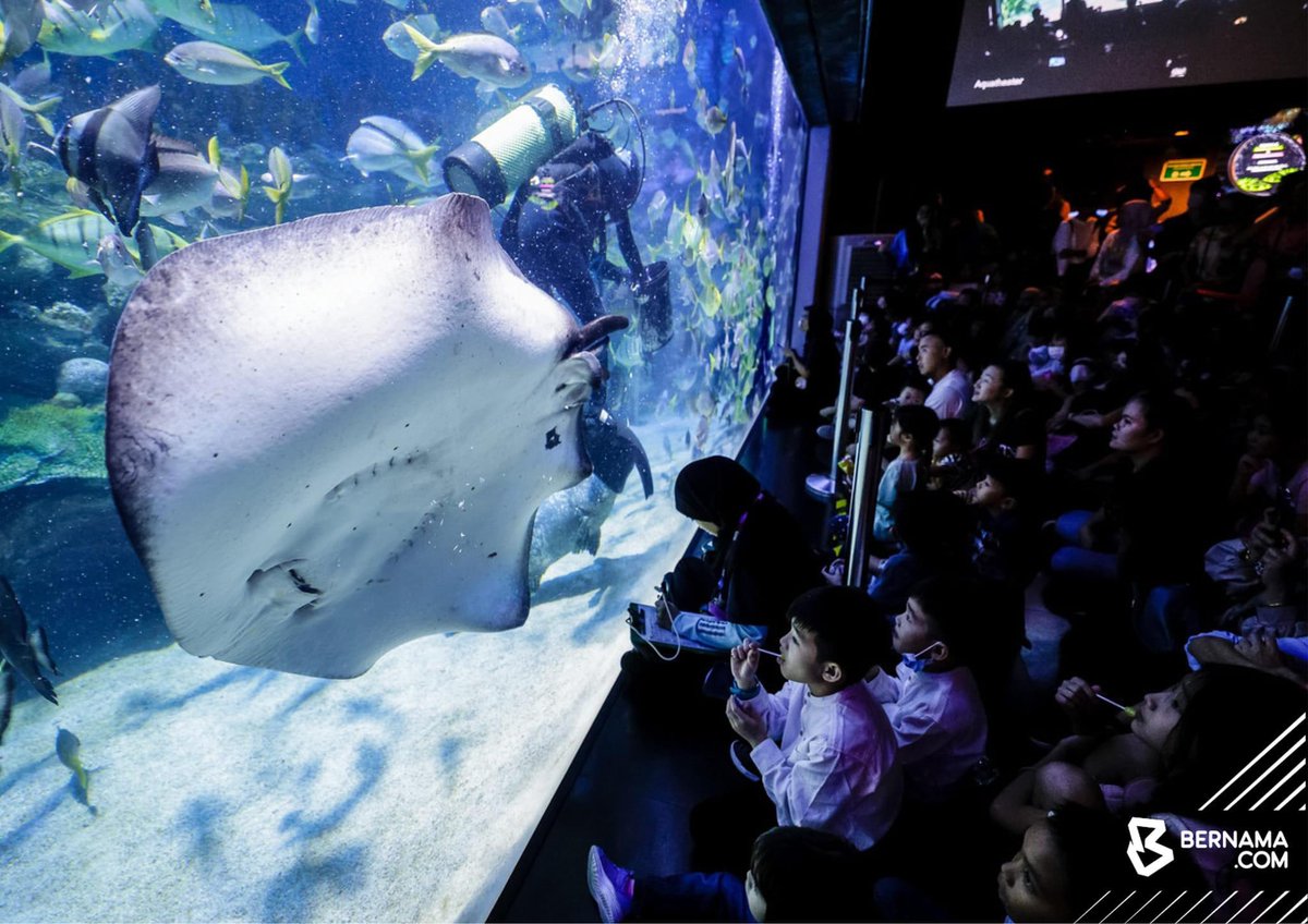 BERNAMA on Twitter "KualaLumpur Para pengunjung teruja melihat