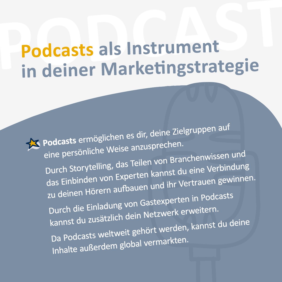 Podcasts haben in den letzten Jahren an Beliebtheit gewonnen und erreichen eine sehr umfangreiche Zielgruppe. Doch wie kann man das Medium als Marketingtool nutzen?