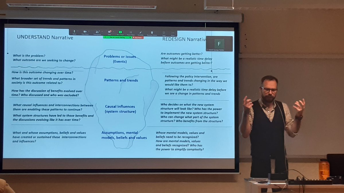 What does the #greengrowth narrative mean for #seabed governance? How can we re-imagine a plurality of alternative narratives that move beyond deep-sea #mining & are more socio-ecologically just & safe? #SEAS fellow @ed_nedelciu presenting his research at @uibgeografi @UiB