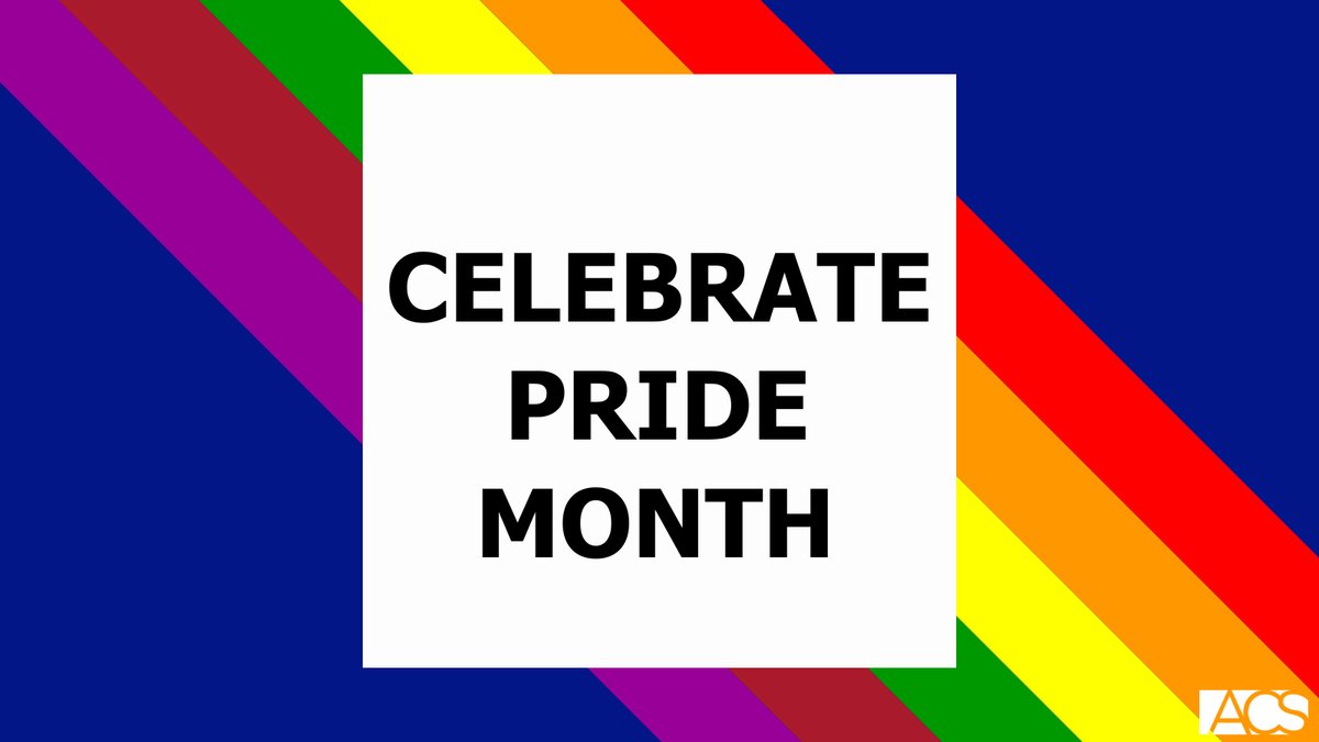 acslaw's tweet image. Happy Pride Month! ACS celebrates the LGBTQ+ community and the right of all people to live their full and authentic selves. #pridemonth