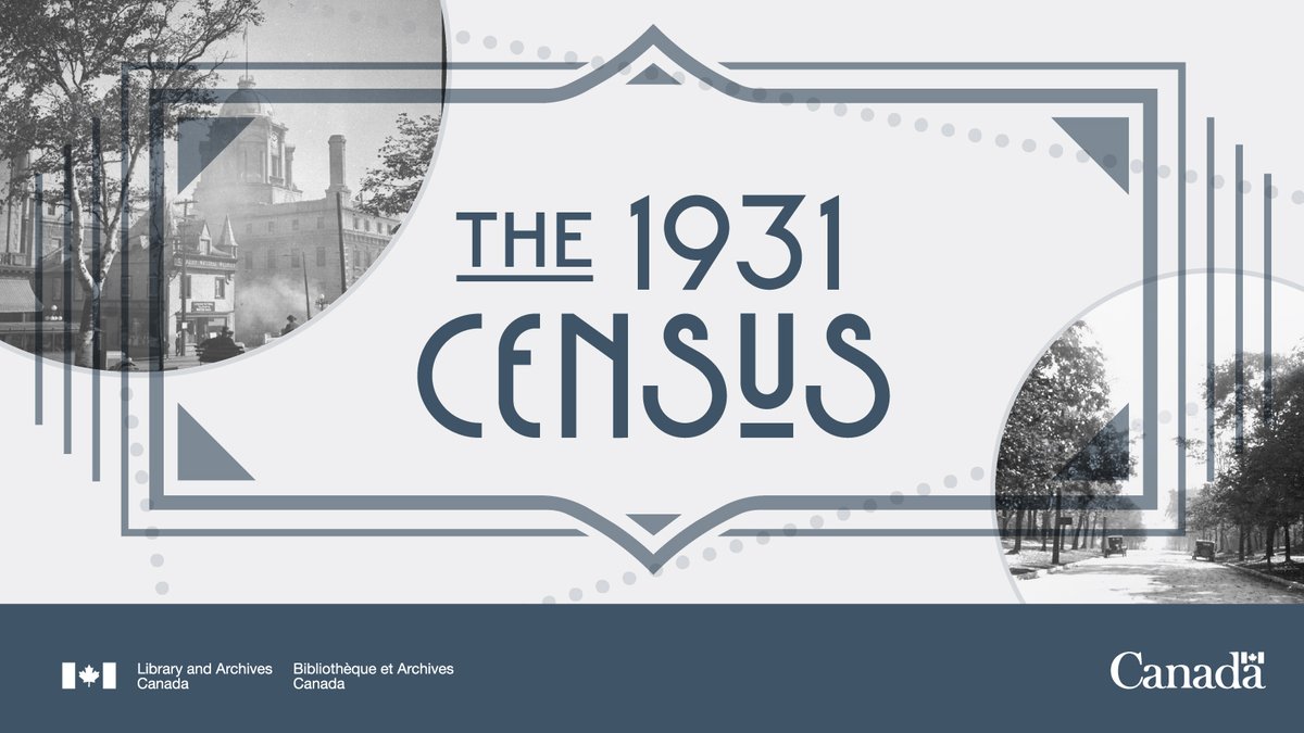 After 92 years, the 1931 Census is here! 🎉

All 234,687 pages of the 1931 Census of Canada have been digitized and are available to the public: ow.ly/u9A050OBKM7