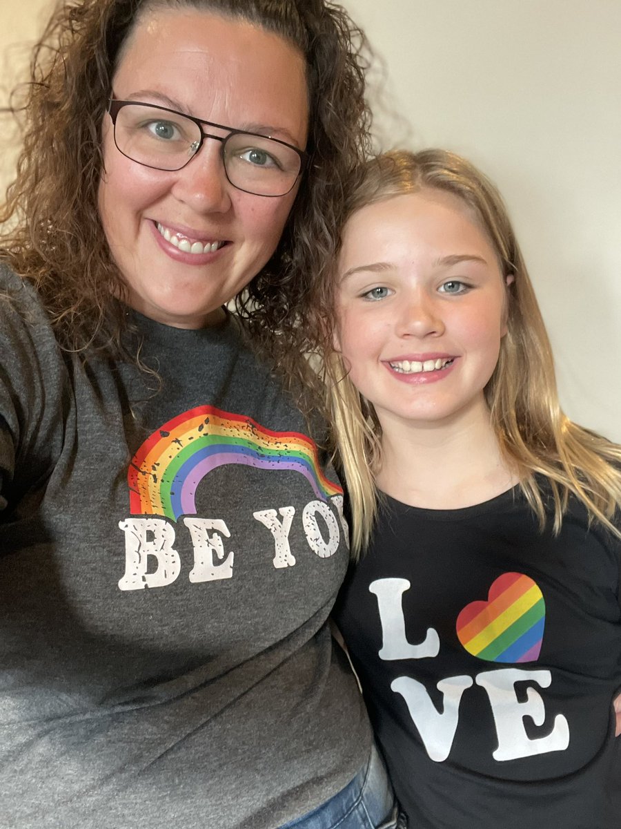 Pride month starts now! Lots of talk in our house about what it means and allyship! Talk about it!!