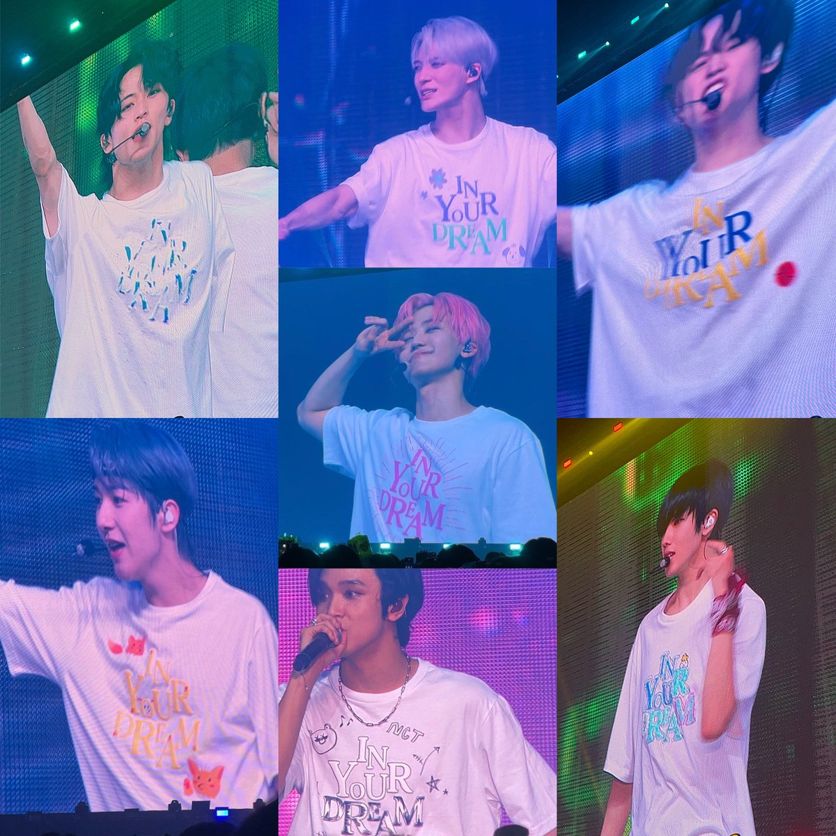 the personalized “in your dream” shirts are so pretty :(
