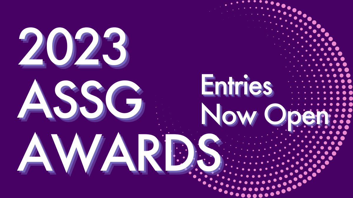 📣Entries for the 2023 ASSG Awards are now open! 📣

Full details can be found here:
assg.org.au/assg-awards-20…