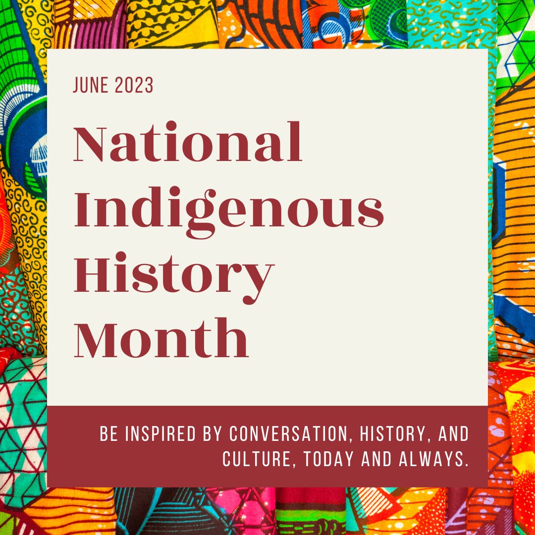 It is National Indigenous History Month. Together, we celebrate the wisdom, resilience, and strength of First Nation, Métis, and Inuit across Canada. Let's stand together as we learn from the past, shape the present, and build a better future. #IndigenousPride #DiversityMatters