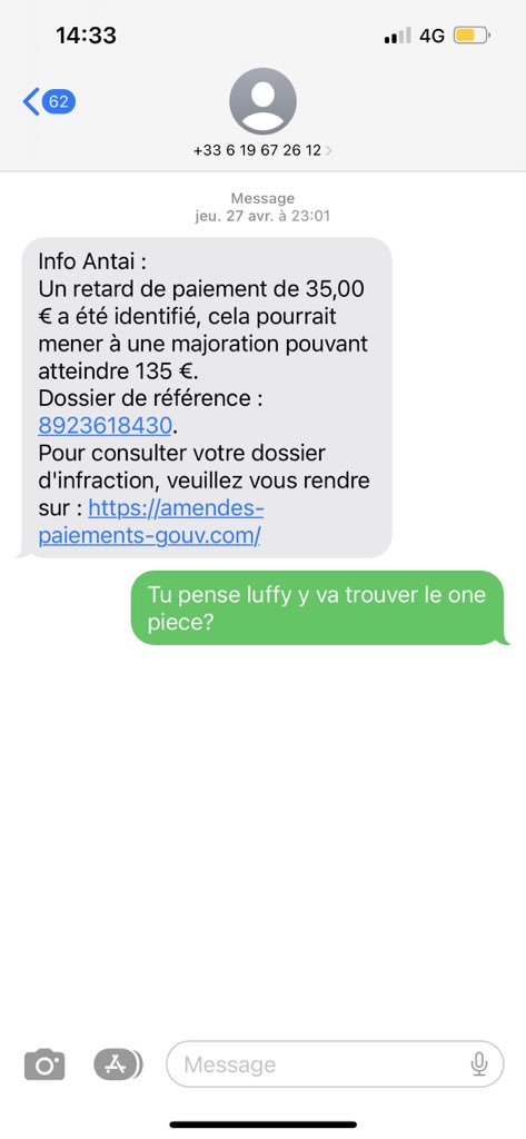 FaresVegeta's tweet photo. Je pense qu’il réfléchi encore.
#PireArnaqueSMS https://t.co/HM8ZzEg8ua