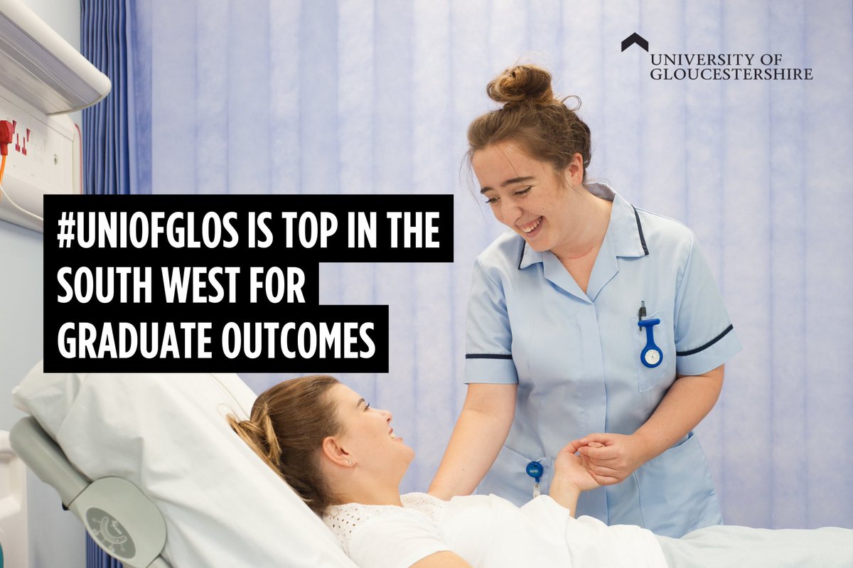 We are proud to announce that we are the top university in the South West for graduate outcomes 🎓

✨ 96% of graduates from #UniOfGlos are employed or undertaking further study, according to the latest Graduate Outcomes survey.

Read more: bit.ly/45DzGlk