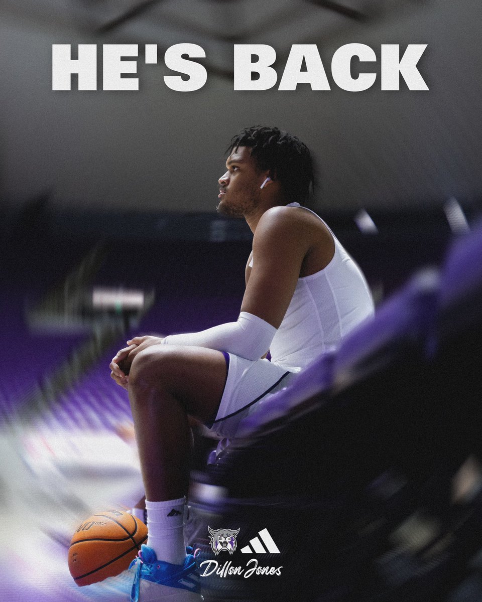 WeberStateMBB's tweet image. He’s back 😼