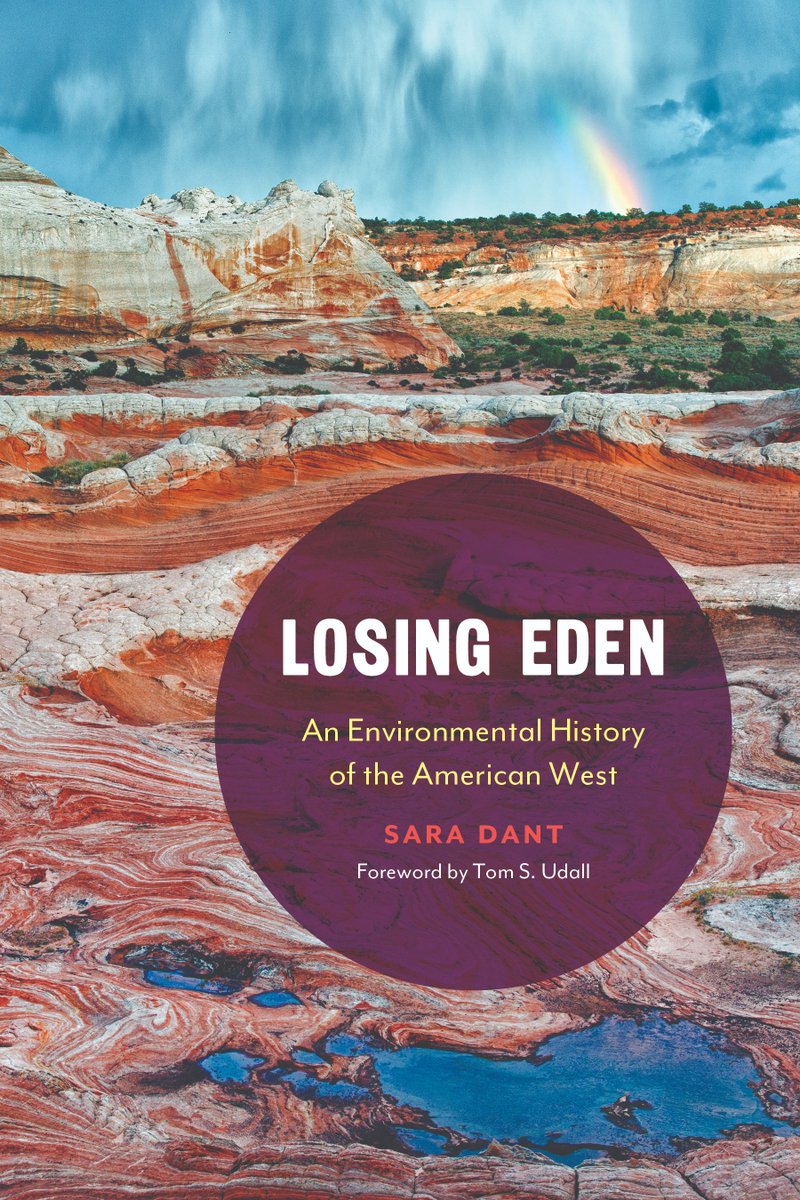 sara_dant's tweet photo. Hooray, hooray, it's Book Launch Day! So proud of #LosingEden and a BIG thanks to @UnivNebPress! Give it to your dad for Father's Day! Use it in class this fall (and I'll Zoom in for a discussion)! 40% off with Code 6AS23! https://t.co/0w1UK0ZTO9 https://t.co/5PqmLPUo6t