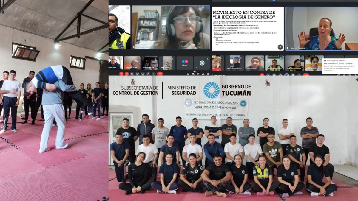 direccion_cdg's tweet photo. 📚Plan de Formación Profesional.
Cerramos las capacitaciones del mes de Mayo pertenecientes al @MinSegTuc 
Con la asistencia total de 360 alumnos: 155 @subsec_cdg, 30 Esc. de Subofic. 140 Esc. Superior @PoliciadeTucum1 y 35 de Nación formando parte de manera virtual y presencial. https://t.co/bIwZL4J2SU