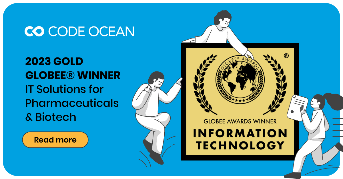We are excited to announce that Code Ocean recently took home the prestigious Gold Award in the 18th Annual 2023 <a href="/GlobeeAwards/">The Globee® Awards</a> for Information Technology, securing the title of “Best IT Solution for Pharmaceuticals and Biotech”.  codeocean.com/resources/blog…