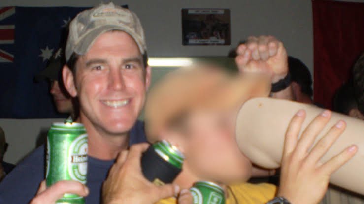 c14english's tweet photo. 🚨🇦🇺 A Federal Court Judge finds Ben Roberts Smith Australia's most decorated soldier, murdered or was complicit in the murder of 4 unarmed Afghans, including a disabled man with the prosthetic leg, later used as a trophy and drinking vessel. https://t.co/SzQqBEARfg