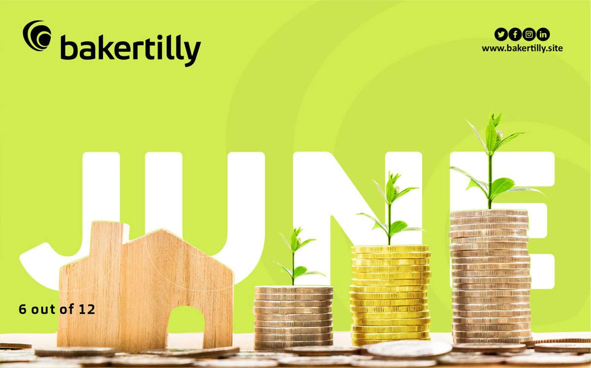 Welcome to June! We are already half way through 2023. Its NOT too late to go for it so stay encouraged, keep motivated and ALWAYS remember "STAY FOCUSED!!"
#bakertilly
#June2023