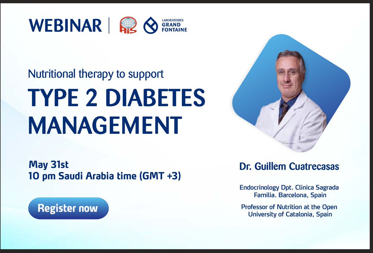 infoCPEN's tweet photo. @guillemcuatrec1 impartint un webinar amb Arabia Saudi sobre maneig nutricional de la diabetis. Gràcies a #laboratoiresgrandfontaine 

#cpen #nutricio #diabetis https://t.co/6aK8TPJH87