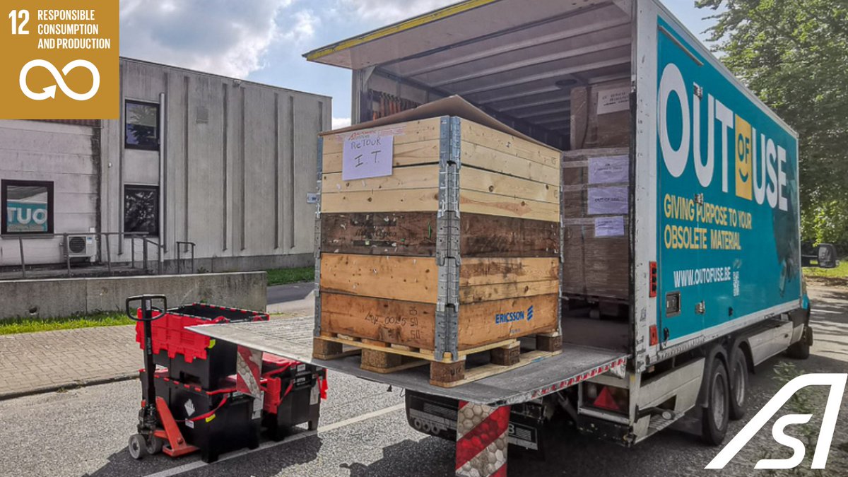 AutomaticSystem's tweet image. La semaine dernière nous avons confié à la société Out of Use nv plus de 1.3 tonne de matériel ICT usagé, en vue d’une recyclage complet, ou d’une réutilisation après reconditionnement. Cette action s’inscrit dans notre engagement pour un Développement Durable de nos activités.