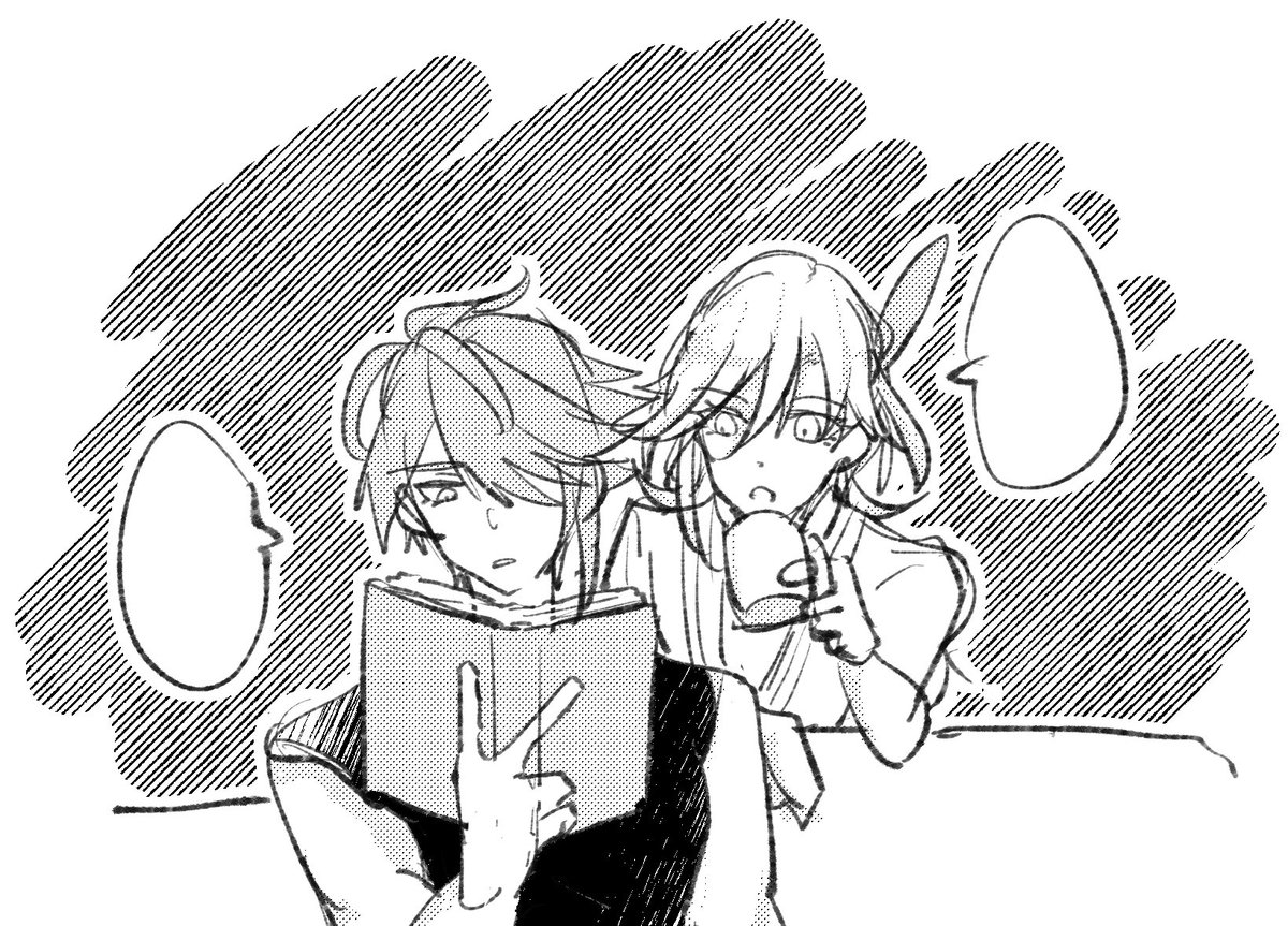 アルカヴェらくがき
2人の日常が見たい…… 