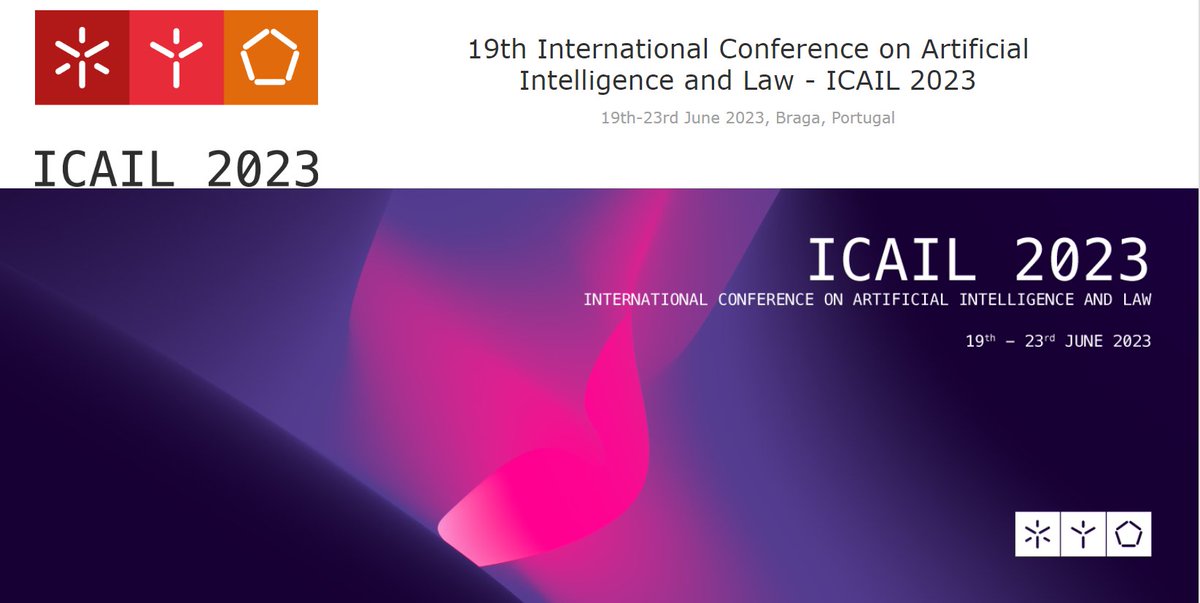 Rūta Liepiņa (@ruutaliepina) on Twitter photo 🚀3 weeks until the biggest conference on AI and Law. Excited to share our new findings of causal analysis in AI regulation and more.
🙌Huge thanks to my collaborators <a href="/AdamWyner/">Adam Wyner</a> <a href="/GiovanniSartor3/">Giovanni Sartor</a> <a href="/frannyezooey/">Francesca Lagioia</a>.
See you in Braga! icail2023.di.uminho.pt
#ICAIL2023 #legaltech 🚀3 weeks until the biggest conference on AI and Law. Excited to share our new findings of causal analysis in AI regulation and more.
🙌Huge thanks to my collaborators <a href="/AdamWyner/">Adam Wyner</a> <a href="/GiovanniSartor3/">Giovanni Sartor</a> <a href="/frannyezooey/">Francesca Lagioia</a>.
See you in Braga! icail2023.di.uminho.pt
#ICAIL2023 #legaltech