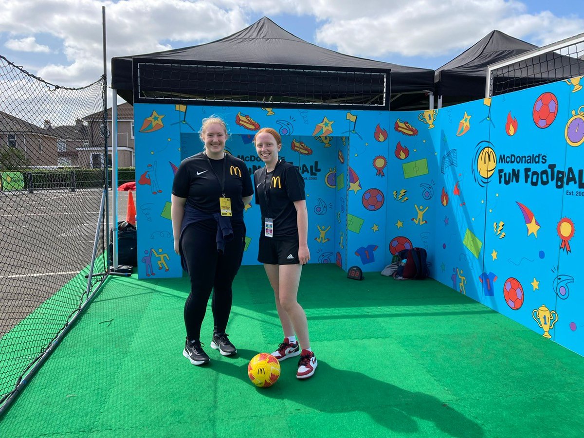 Today is the beginning of National Volunteers' Week and we are celebrating by championing some of the unsung heroes of our game! 

This week 2 of our VIPs volunteered at the @FunFootballUK fan zone at the Women's Scottish Cup Final on Sunday! #WeekofFootball