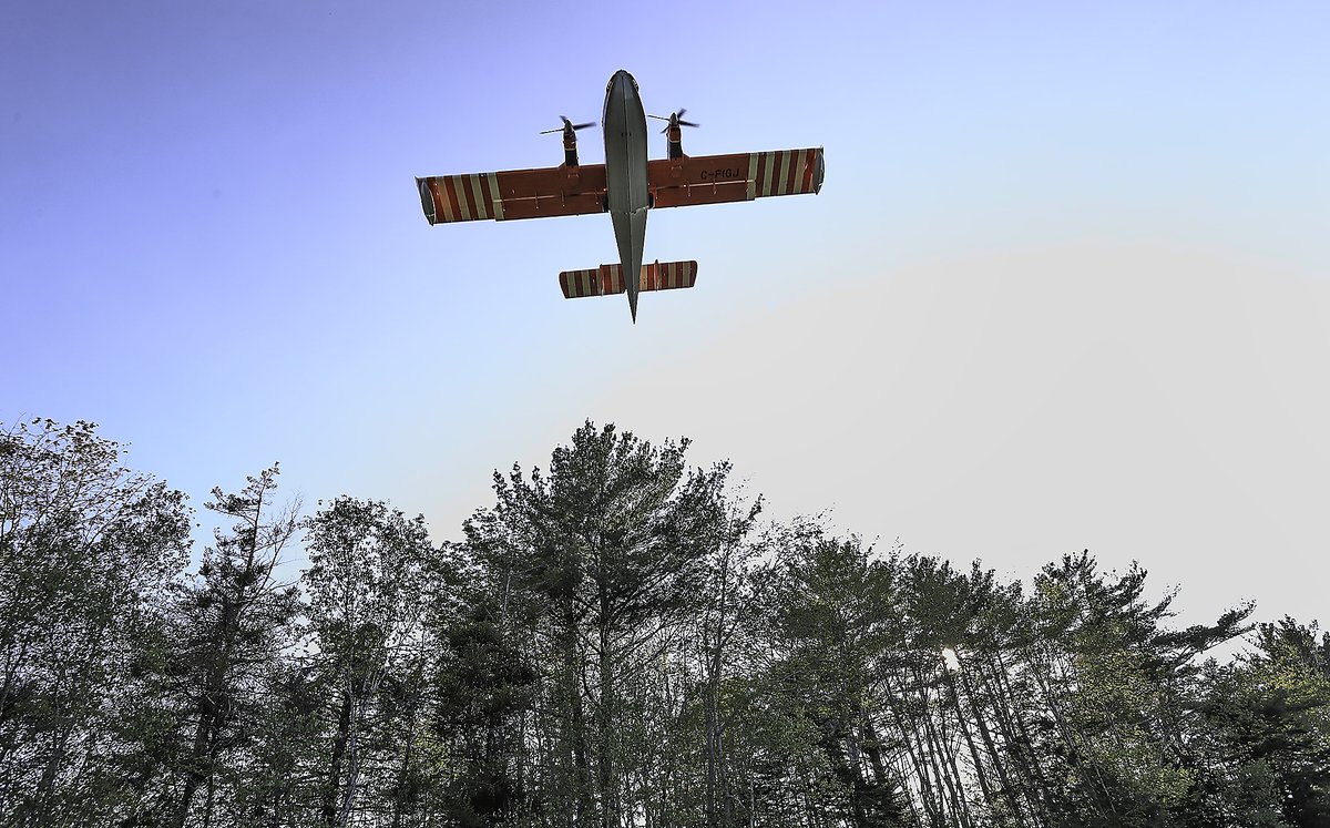 First responders were hard at work Wednesday evening in Sandy Point near Shelburne. Waterbombers flew overhead, ambulances helped with evacuations, and an excavator widened a driveway to allow for heavy equipment to gain access to frontlines.