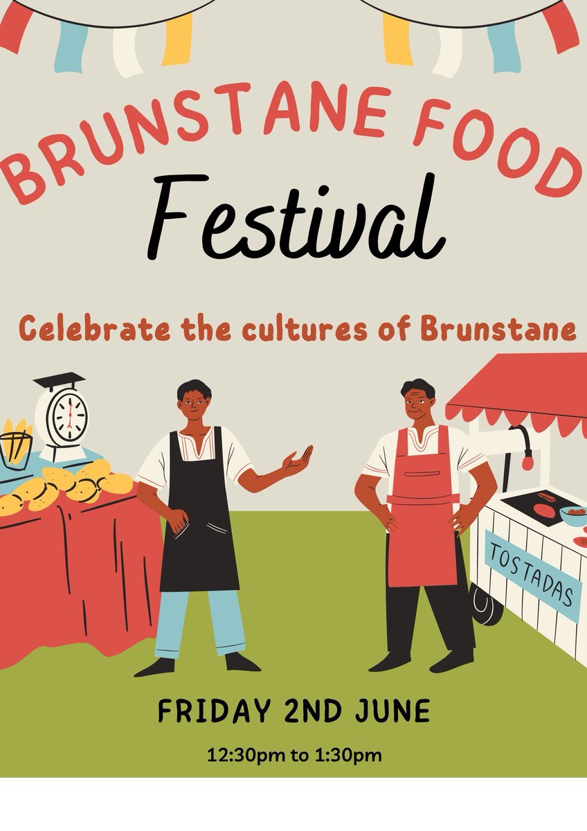 It's nearly here!! Can't wait to see everyone at the food festival at 12:30 tomorrow <a href="/BrunstanePS/">Brunstane PS</a>! #community