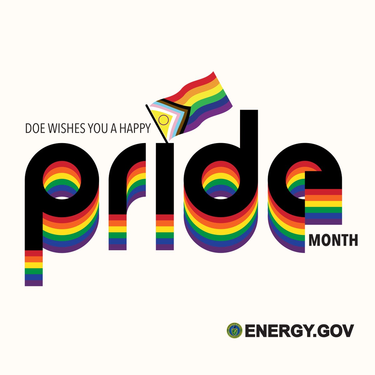SecGranholm's tweet photo. As we honor the legacy and triumphs of LGBTQ+ trailblazers this #PrideMonth, we must also continue to build a world that recognizes and protects all people. 

No matter who you are or who you love, @ENERGY celebrates and sees YOU. https://t.co/y2rcrcPgBo