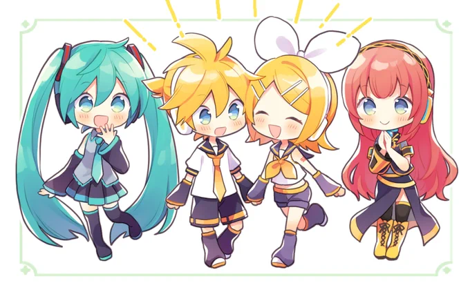 グッズ用に描いたイラストです