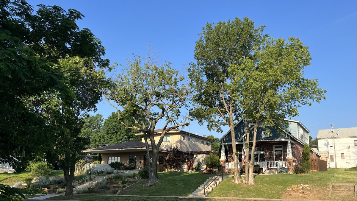 TheFM_Dylan's tweet photo. Lovely morning in our new Tulsa home, walking distance to @bobdylancenter and #WOBD. https://t.co/dhRXyklO8L