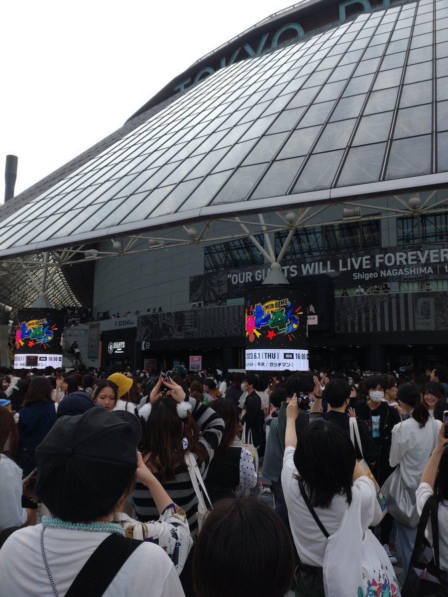 本当に楽しかった！！！
ありがとうございました。

#TOP4TOKYODOME