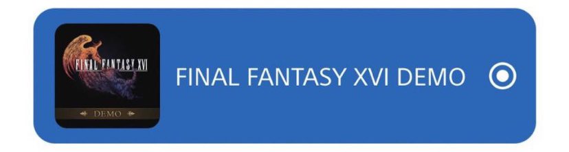 I see people are reporting that the Final Fantasy XVI demo is appearing in their library if they’ve pre ordered the game digitally 👀