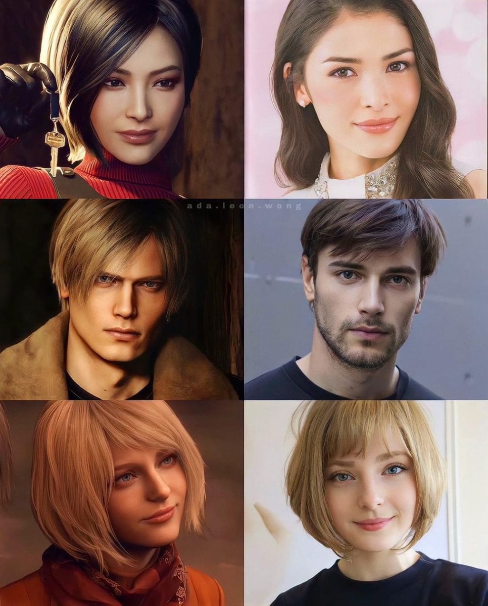 RE4 Remake face models lol - RESIDENCE of EVIL