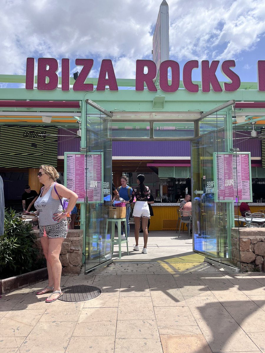 Chris, Teddy and myself went to Ibiza on holiday!! Ibiza rocks!  
#RockingAphasia #AphasiaAwareness #aphasia 
🩷Kat🩷
