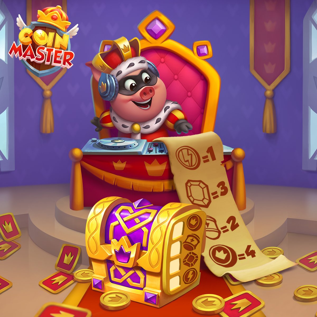 Coin Master tweet media