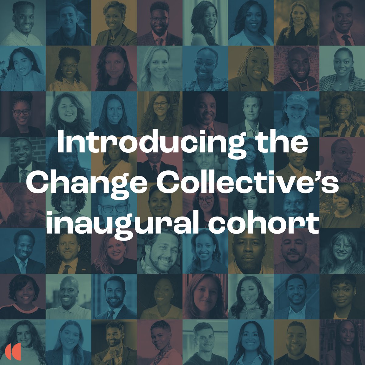 We’re excited to announce our first cohort of 74 local changemakers  in Chicago, Detroit, and Jackson.

This diverse group of rising leaders includes educators, organizers, lawyers, advocates, and more. 

Meet our first-ever cohort at change-collective.org/members
