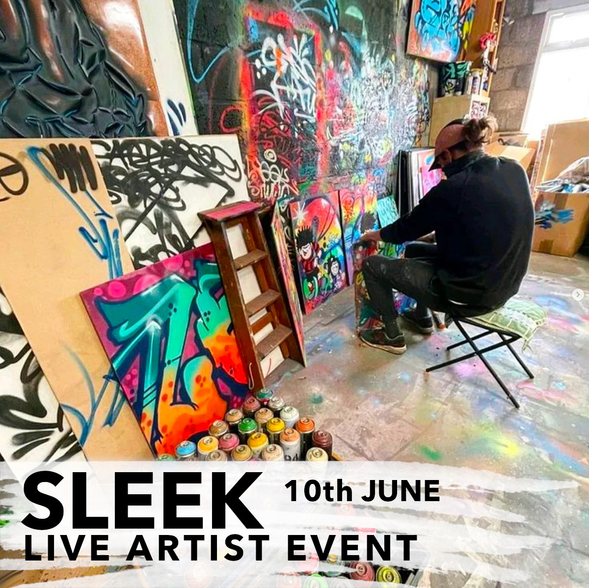 This June, Watson is thrilled to be taking part in NT art month, with two live artists events - the first of which with our favourite street artist, SLEEK on 10th June, 2-5pm
#edinburghart #streetart #graffiti #tagging #edinburghartist #scottishartist #ntartmonth