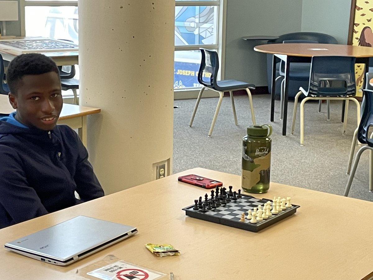 Tuesday after school the @StJosephOCSB Wellness Club hosted their first ever chess tournament! It was a fun time had by all!