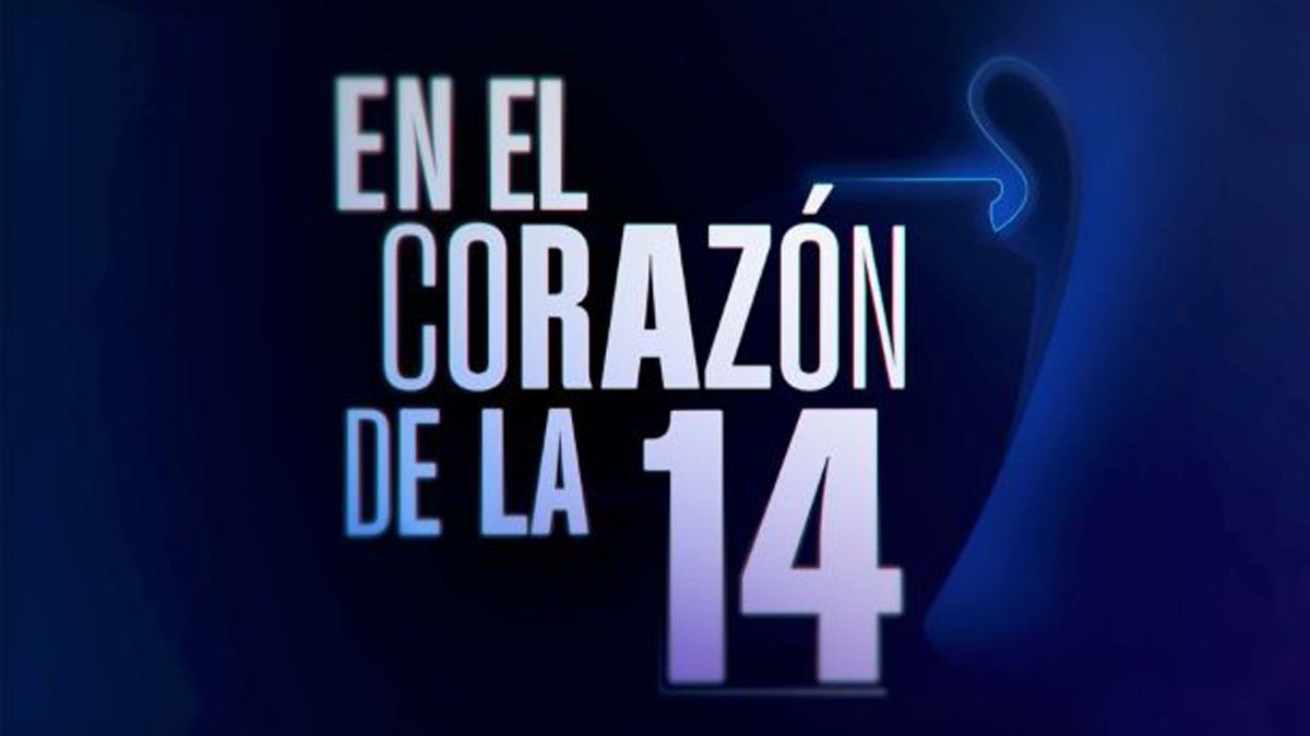 1️⃣4️⃣🎥 ¡El lunes 5 de junio tenéis una cita, #Madridistas!
🏆 'En el corazón de la Decimocuarta'
🆕 ¡Estreno mundial en #RMTV!
⏰ 21:30 CEST
#RealFootball