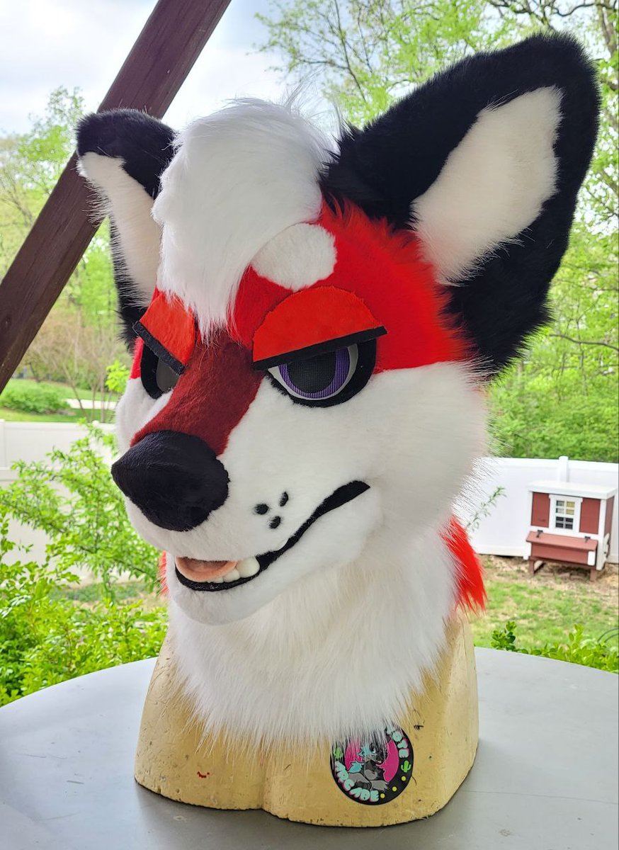 ✨️ Free Fursuit Head Raffle! ✨️

Raffle time! I'm doing a big giveaway once again for a free custom fursuit head of your oc! 

How to enter:
✨️- Follow @coyotearcade 
✨️- Like/retweet this post
✨️- Post your ref of who you would  get made

Raffle ends July 8th 
(con...)