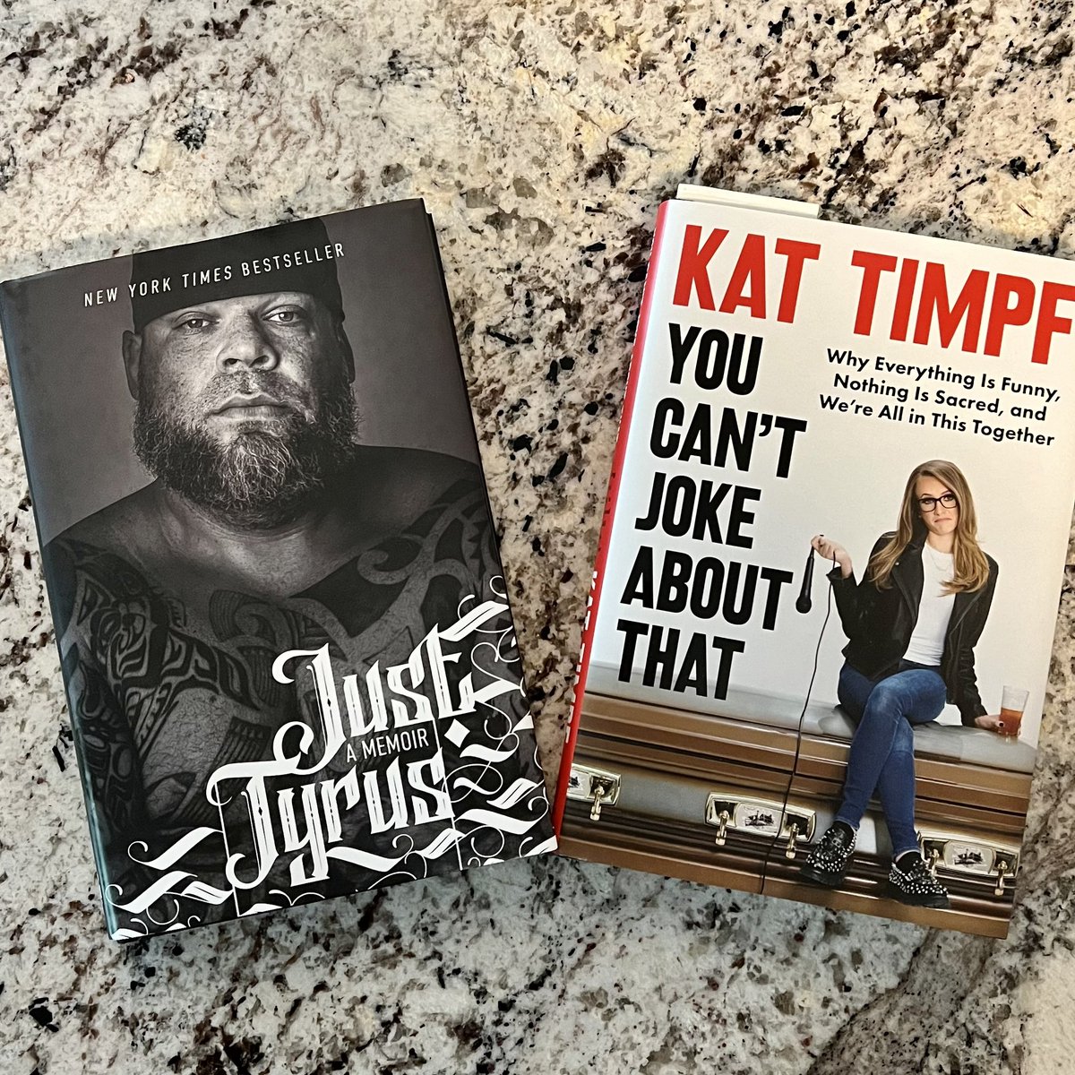 mikebechina's tweet photo. Finished my first GREAT read of the summer ✅ @PlanetTyrus Onto the next one @KatTimpf #justtyrus #youcantjokeaboutthat https://t.co/IGNamgtQxX