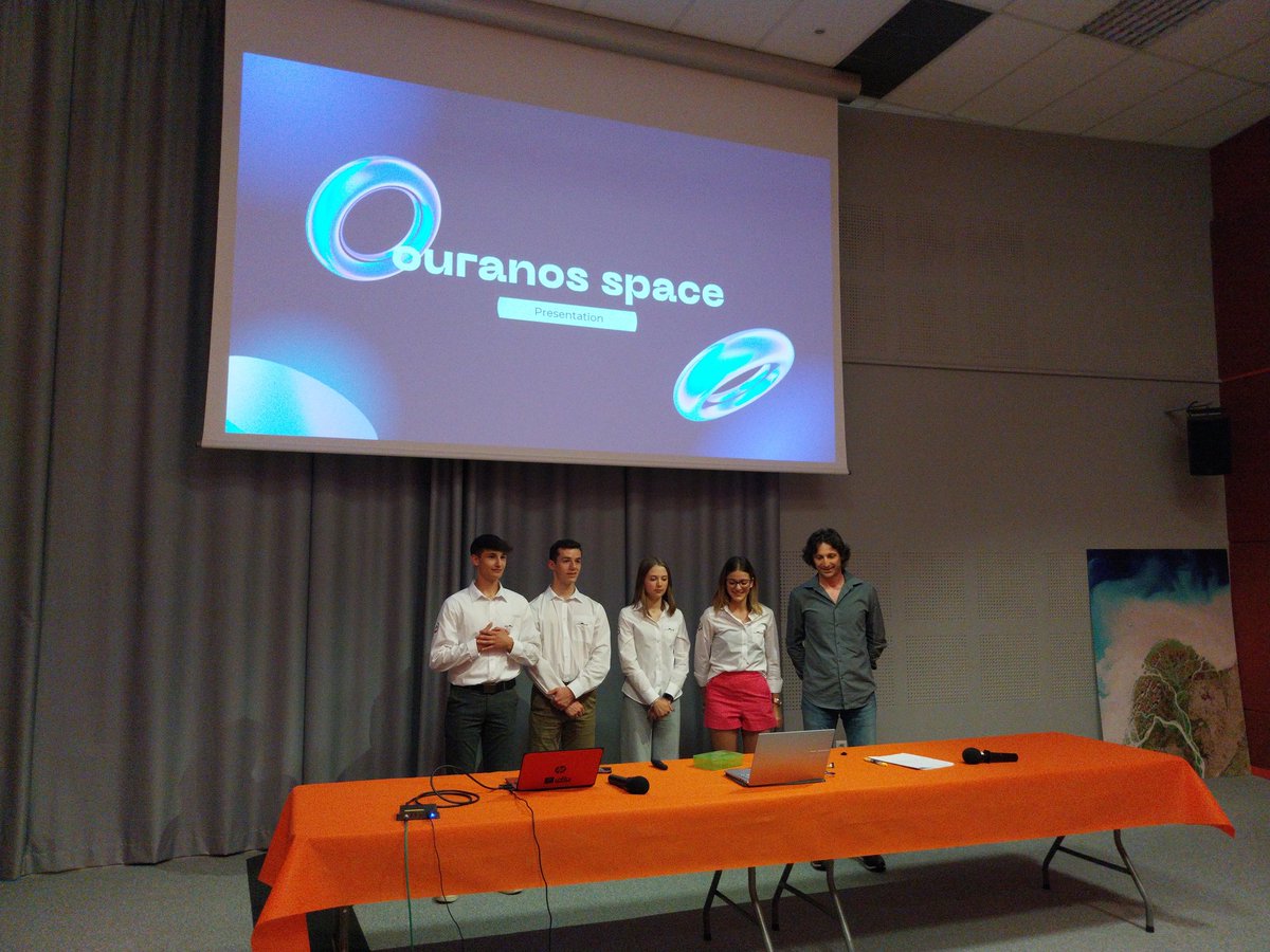 EDUCATION//C'est le grand jour pour les candidats au concours <a href="/spaceelevator/">Space Elevator</a> 🚀 5groupes présentent leurs expériences aux membres du jury sur le thème "De la donnée à la mesure" 👩‍🏫🧑‍💼Bravo aux équipes ! <a href="/ferrand/">priner natacha</a> <a href="/wgambazza/">william gambazza</a> <a href="/KineisIoT/">Kineis IoT</a> <a href="/CNES/">CNES</a> <a href="/actoulouse/">Académie de Toulouse</a> <a href="/DAACToulouse/">DAAC Toulouse</a> <a href="/cast_toulouse/">CAST-Toulouse</a>