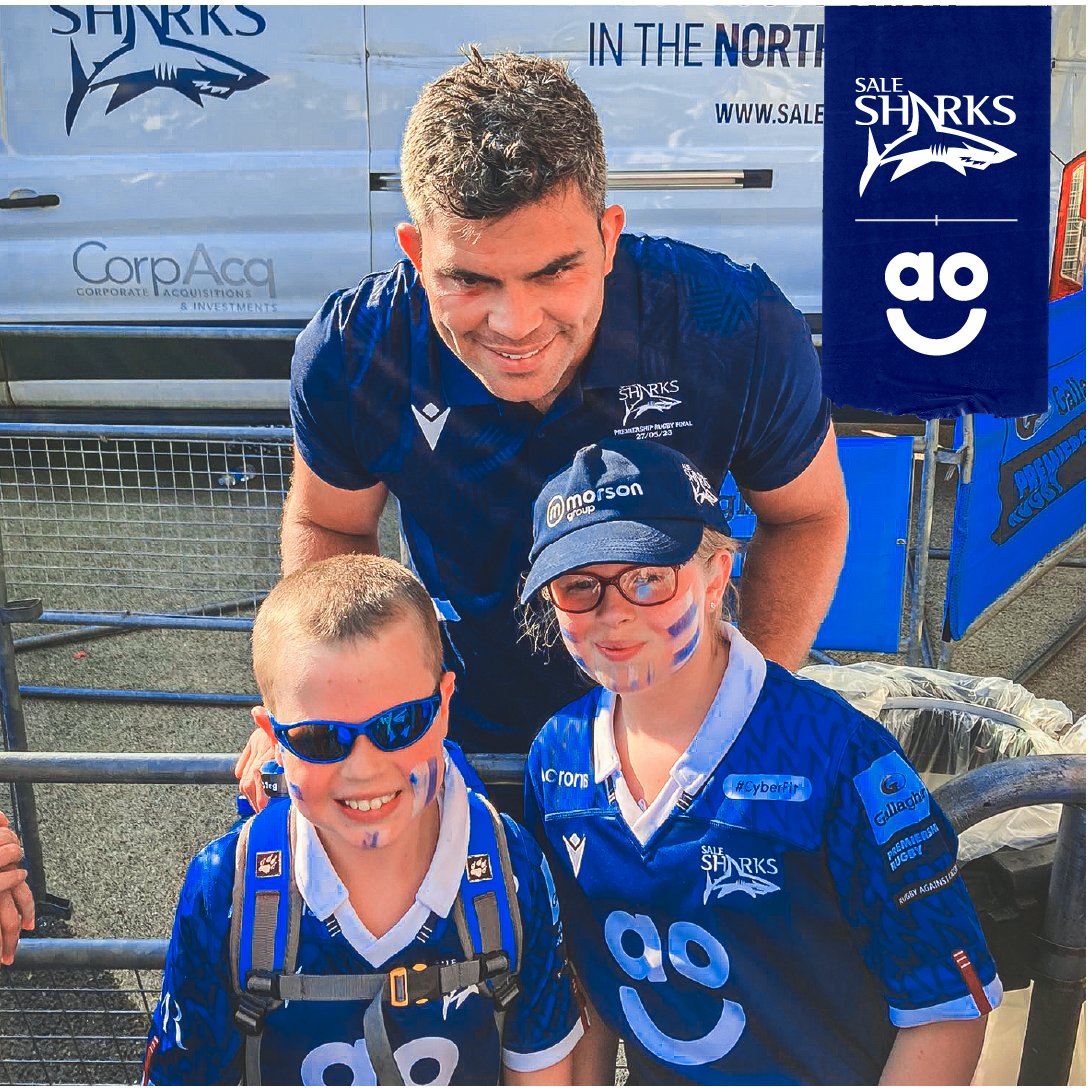 SaleSharksRugby's tweet photo. 𝙈𝙚𝙢𝙤𝙧𝙖𝙗𝙡𝙚 𝙢𝙤𝙢𝙚𝙣𝙩𝙨...

Congratulations to the Green family for winning the final #SmileOfTheMatch of 22/23!

Thank you @ao for helping capture our season through the eyes of our #SharksFamily - it's definitely one to remember 🙌. 

#SmileOfTheMatch | #aoletsgo https://t.co/t86aRG5ow3