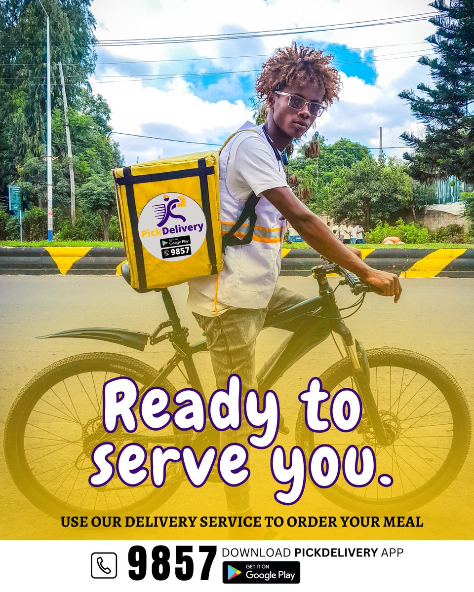 🤩PickDelivery🤩

we are always ready to take your order

#pickdelivery #deliveryinadama #delivery  #deliveryservice #deliveryapp #fastdelivery #onlinepayments #adama #biker #onlinedelivery