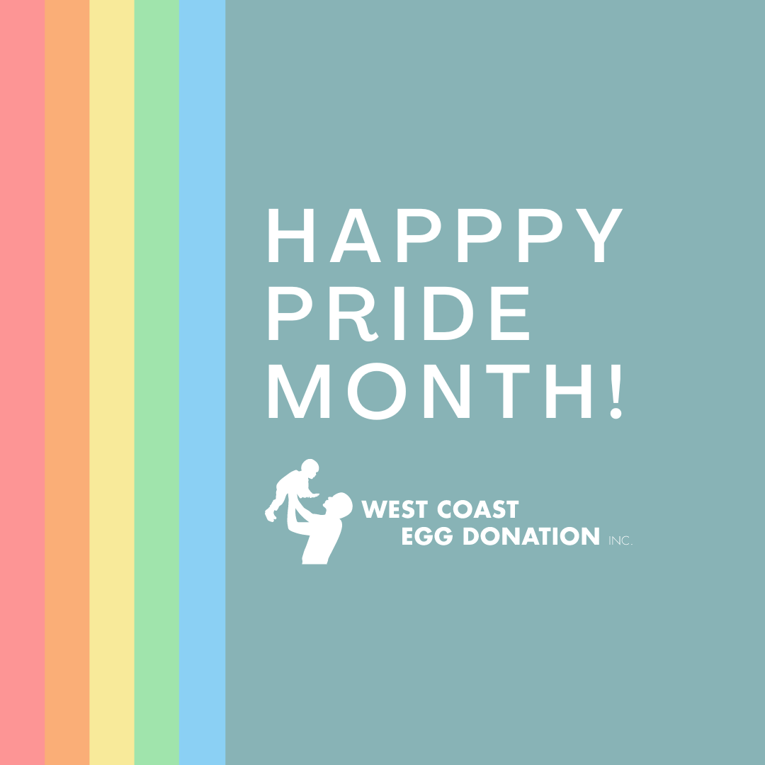 Happy Pride Month! 🌈 At WCED we celebrate love, acceptance, and equality. 

#PrideMonth #EqualityForAll #LoveIsLove #WestCostEggDonation