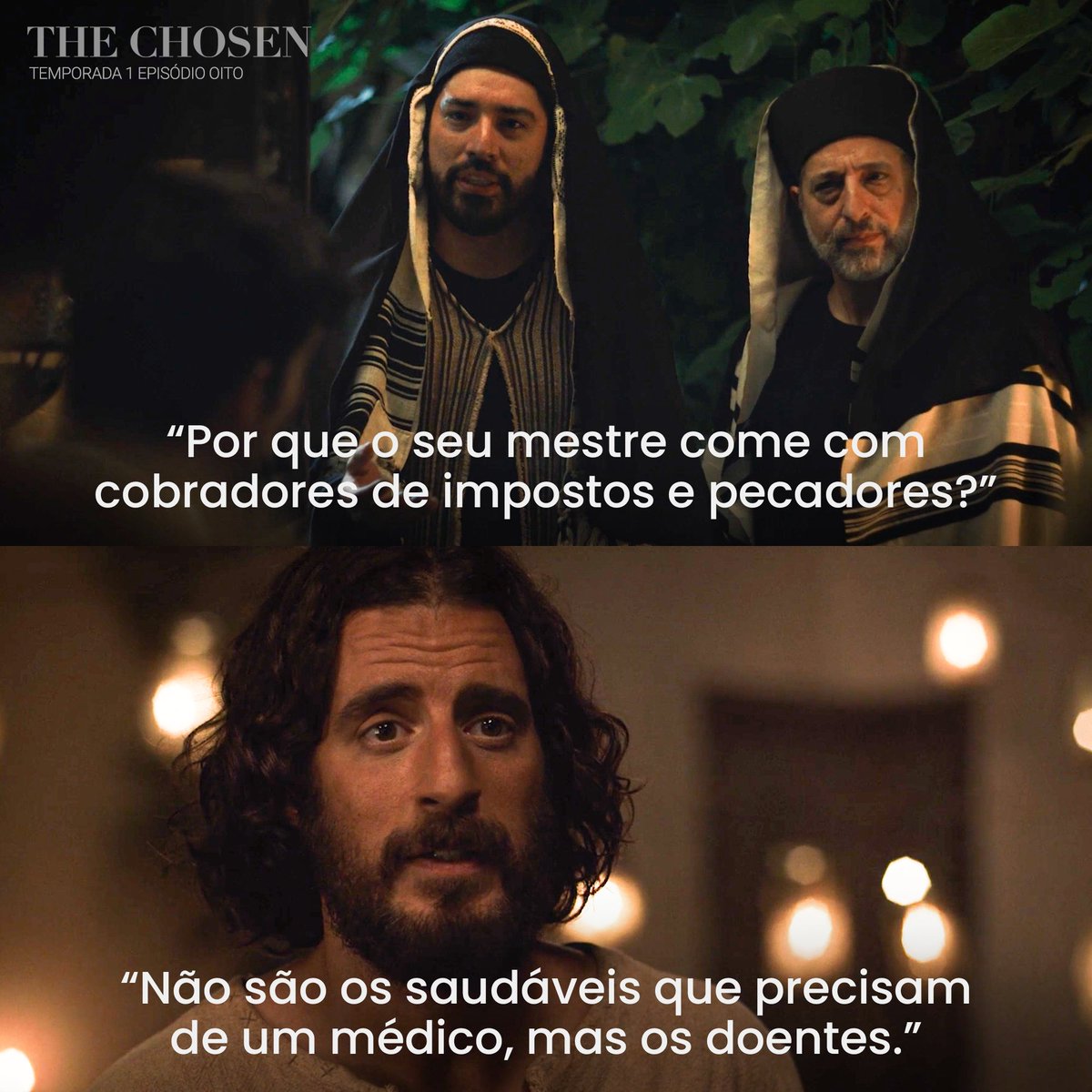 thechosentvbr's tweet photo. De Lucas 5:31 e Episódio Oito, Temporada 1. https://t.co/jxV0TSTV9Z