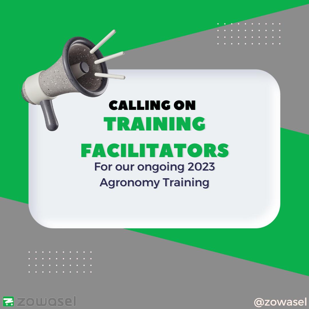 zowasel's tweet photo. 🌱 Calling on Facilitators for our ongoing 2023 Agronomy Training 🌱

Requirement: (HND, BSc, ND) degree in Agriculture.

To apply visit https://t.co/AEFEiNqkRC

#Agriculture #GAPTraining #Farmers #SustainableFarming #NigeriaAgriculture https://t.co/1s2ZhCnrzS