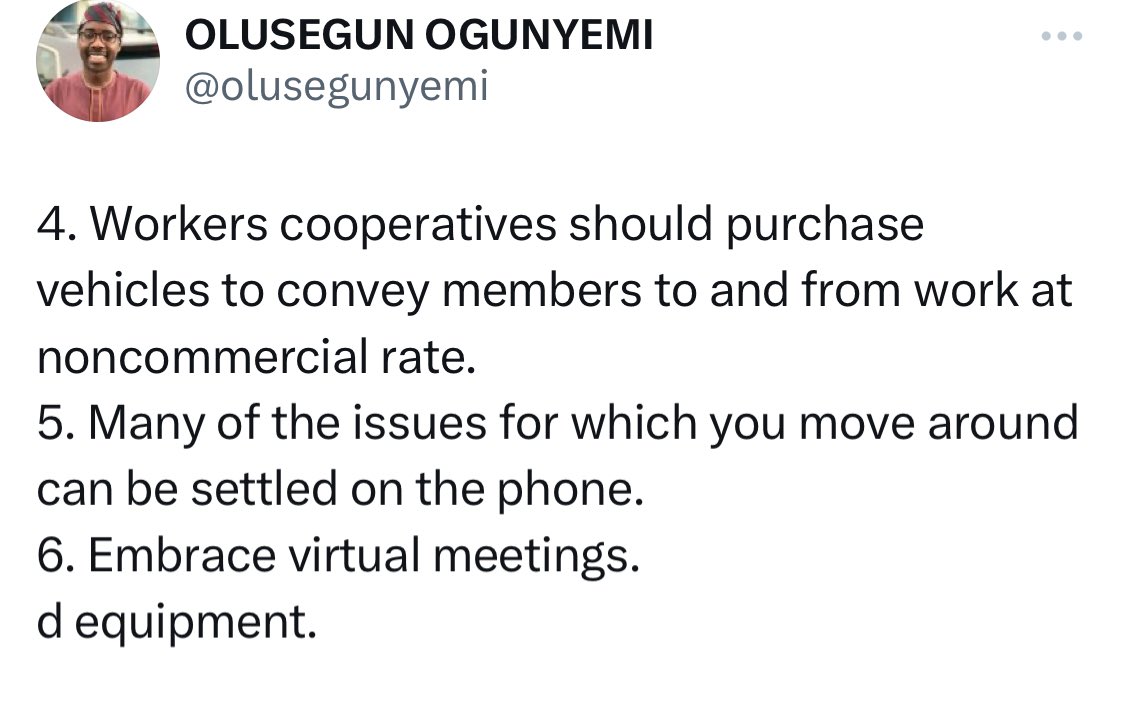 Naija on Twitter "Ideas to cushion effects of subsidy removal 👇🏽"