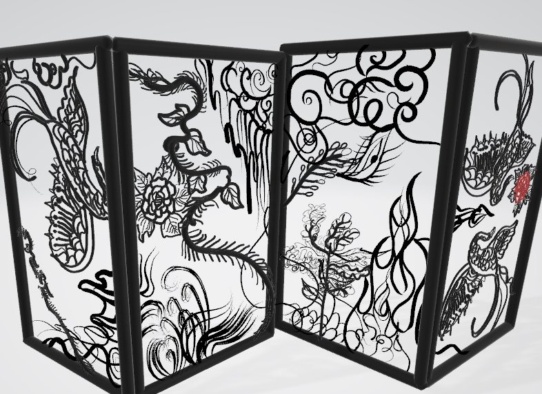 torazo_vr's tweet image. ②自己紹介 #NAT3 #NFTARTTOKYO 
(平面作品の表現が私の根本的なベースになりますが)約２年前からVRでTiltBrushという空間に絵を描くことができる3Dペインティングアプリを使って絵を描きはじめました。初代は #htcvivepro 今は、弐号機の #pico4 も使用中です🐯
#VRpainting #3dpainting #VRアート